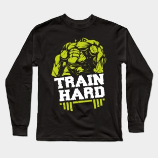 Train Hard GYM Long Sleeve T-Shirt